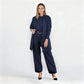 🌸 Up tot 59% korting🔥Elegant Lange Cardigan & Top & Broek 3-Delige Set