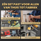 ⏳Beperkte tijd 50% korting!💥 🔥2025 Hot Sale🔥Hoogwaardige 4-Fluit Getande Excentrische Boorbitset