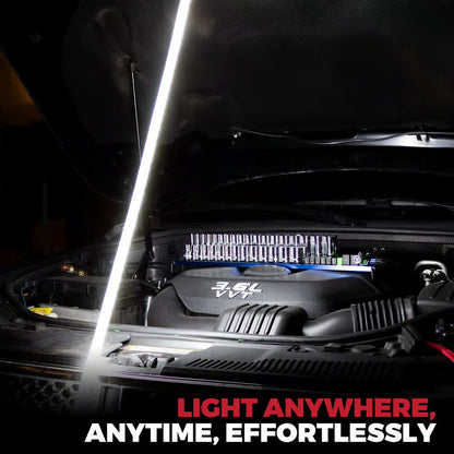 🔥 50% KORTING – 73 cm Flexibele LED-Werklamp | Buigbaar, Oplaadbaar & 3 Helderheidsstanden | Tot 7 Uur