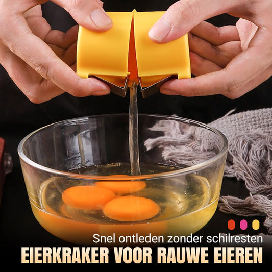 Eierkraker voor rauwe eieren