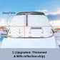 ❄️Voorruit Smart Glass Magnetische Car Snow Cover