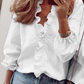 👚 NU 50% KORTING! ✨ Damesblouse met ruches en pofmouwen – Leuk ontwerp, losse pasvorm en veelzijdige stijl voor elke gelegenheid 🍃