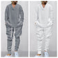 🎉Speciale prijs🎉V-hals loose sweatshirt en joggingbroek tweedelig voor heren