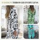 💖Beperkte uitverkoop 50% KORTING💖Safari Chic Leopard-jurk