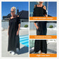 🌈 Maxi-jurk voor dames met open schouders