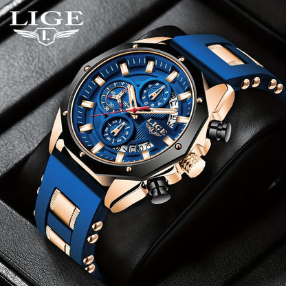 ⌚ 50% KORTING NU! 💪 Heren outdoor waterdicht sport horloge met chronograaf – stevig en waterbestendig – perfect voor sport, reizen en dagelijks gebruik 🏃‍♂️