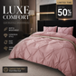 💗 Laatste dag van de uitverkoop – 50% korting⚡ Bedsure Soft Pintuck dekbedovertrekset