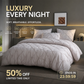 💗 Laatste dag van de uitverkoop – 50% korting⚡ Bedsure Soft Pintuck dekbedovertrekset