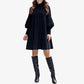 🖤Fall&Winter New Arrivals 50% OFF🖤Women's Lantern Sleeve Stand Collar Dress