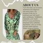 💖Beperkte uitverkoop 50% KORTING💖Safari Chic Leopard-jurk