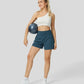 ✨️2025 Hot Sale 49% UIT🥰High Waisted 2-in-1 Yoga Shorts & Zijzakken