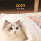 🔥 50% KORTING!!! ⏰ Knus Huisdierenmandje voor Katten en Honden - Zacht Pluche & Machinewasbaar, Perfect voor het Comfort en de Warmte van Je Huisdier 🎁