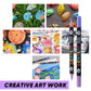 🎅Kerstuitverkoop 50% KORTING!!🎄🔥Acrylmarkeerstift met dubbele punt