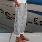 ☀️Beperkte voorraad | Franse designer gestreepte broek 👖💙 – zijzakken, licht & comfortabel, voor een moeiteloze elegantie! ✨🌸