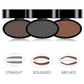 🖤50% KORTING 2026 HETE VERKOOP! 50K+ Verkocht Wenkbrauw Stempel Poeder Kit met Applicatorkwast, Één Druk Perfecte Wenkbrauw Stempel, Waterbestendig Langdurig 24U Wenkbrauw Make-up voor Moeiteloze Dagelijkse Salon-Achtige Wenkbrauwen