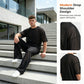 👕 50% KORTING – Casual T-shirt & Wijde Broek voor Heren | Licht, Ademend & Comfortabel voor Elke Dag 🌿