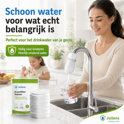 🥳2026 HOT SALE🥳💞50.000+ VERKOCHT! 🚰💧 50% KORTING! Anti‑spatsch keukenkraan katoenfilter – meerlaags PP‑katoen verwijdert roest, sediment en onzuiverheden. Bescherm uw kraanwater – schoner, veiliger en een betere smaak! 🛡️✨