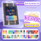 🔥Hot Sale 50% KORTING🎁Dual-Tip Glitter Marker Pen