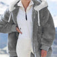 🎁Kerst Hete verkoop 49% OFF🎄Superwarm & Stijlvol Fleecejack voor Dames met Capuchon!❄️
