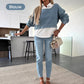 💥Dames 2-delige spijkerset met enkellange jeans