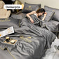 🎁Bereid je voor op de zomer - Wasbare Koelende❄️4-delige Beddengoedset🛏️