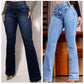 🎁50% KORTING👖 Stretch Flare Jeans met Hoge Taille – Comfortabel, Flatterend & Stijlvol voor Elke Dag
