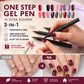 💅✨ KOOP 1 KRIJG 1 GRATIS – One Step Gel Nagelpen met Mini UV Lamp – Perfecte Salonlook Zonder Gedoe