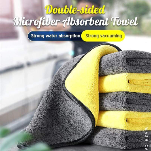 ✨ Beperkte aanbieding ✨-Dubbelzijdige absorberende microvezelhanddoek