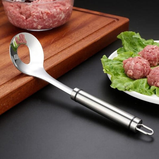 🥩 Koop er 1, krijg er 1 gratis! RVS gehaktbalvormer – snel & schoon portioneren, antiaanbak & vaatwasbestendig. Maak in 1x perfecte ballen! ⚡✨