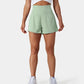 ✨️2025 Hot Sale 49% UIT🥰High Waisted 2-in-1 Yoga Shorts & Zijzakken