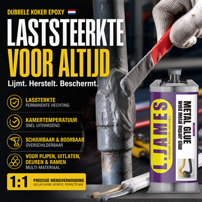 🔩 50% korting! Koud lasmiddel voor uitlaat & leiding – hittebestendig, slagvast en stopt lekkages voorgoed. Geen lassen nodig.