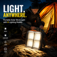 🔥🎁Superaanbieding: 49% KORTING💡Draagbare werklamp op zonne-energie met 4 verlichtingsstanden