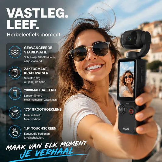 📸✨ Zakcamera met uitklapbaar scherm – maak perfecte selfies 📱💄 direct delen, zonder nabewerkin