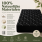 🛌 Matrashoes met bamboevezelvulling 🌱 | 100% natuurlijk | Een zachte💤, ademende en vochtregulerende slaapervaring, hypoallergeen, duurzaam en milieuvriendelijk ♻️ | Geschikt voor warme nachten en de gevoelige huid | Profiteer nu van 50% korting! 👉