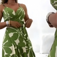 🏖️Zomerse Uitverkoop 50% UIT🌼Tuniekjurk met Gerimpelde Print voor Dames