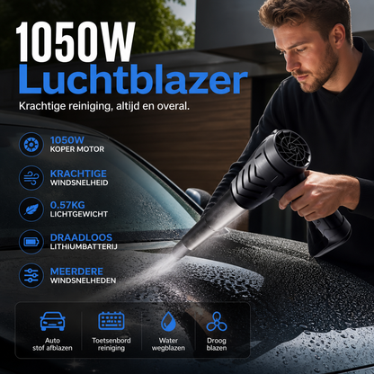 🔥 2026 bestseller! 1050W draadloze blazer – krachtig, veelzijdig & draagbaar. Voor auto, tuin & elektronica. Nu 50% korting! 💨⚡
