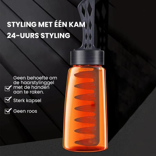 Mannen Haarstylinggel Met Kam