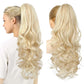 💜Tijdelijke promotie 50% OFF💜Clip-on golvende paardenstaart verlenging