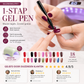 💅✨ KOOP 1 KRIJG 1 GRATIS – One Step Gel Nagelpen met Mini UV Lamp – Perfecte Salonlook Zonder Gedoe