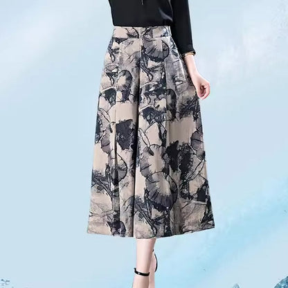 💥39% korting Hot Sale💝Elegante wijde chiffon culottes voor dames