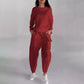✨Herfst Nieuwkomers✨Sportieve casual damesoutfit met meerdere zakken-2-delige set