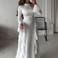 🔥Hot Sale🔥Chic Flowy Glossy Dress for Women