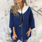 Casual stand kraag van dameshalte halve zip jas
