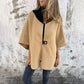 Casual stand kraag van dameshalte halve zip jas