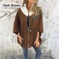 Casual stand kraag van dameshalte halve zip jas