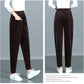 Warme corduroy damesbroek met hoge taille - Koop 2 gratis verzending