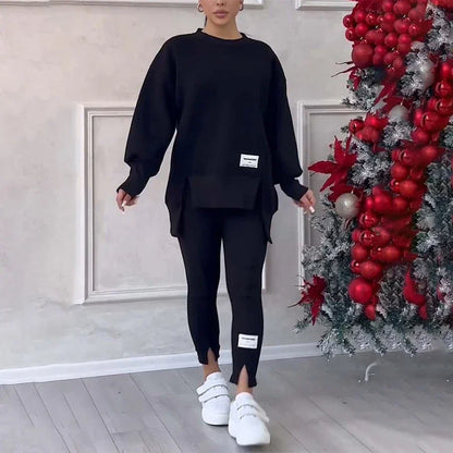 🔥Er zijn nieuwe producten voor 2025 uitgebracht🔥Casual damessweater en leggingset