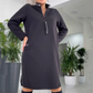 🍂50% korting🍂Casual Loose Oversized Midi-Length Dress