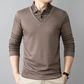 Herenband Faux Tweedelige Warme Top