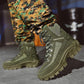 Waterdichte Outdoor Antipunctie Werk Legerlaarzen voor Mannen (Upgrade Duurzaamheid)